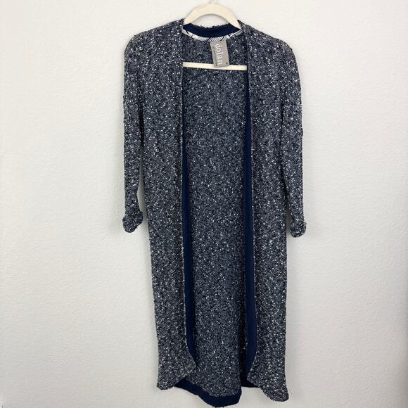 Anthro Dolan Left Coast Womens Long Duster Cardigan Sweater Size XS Blue - Picture 1 of 6